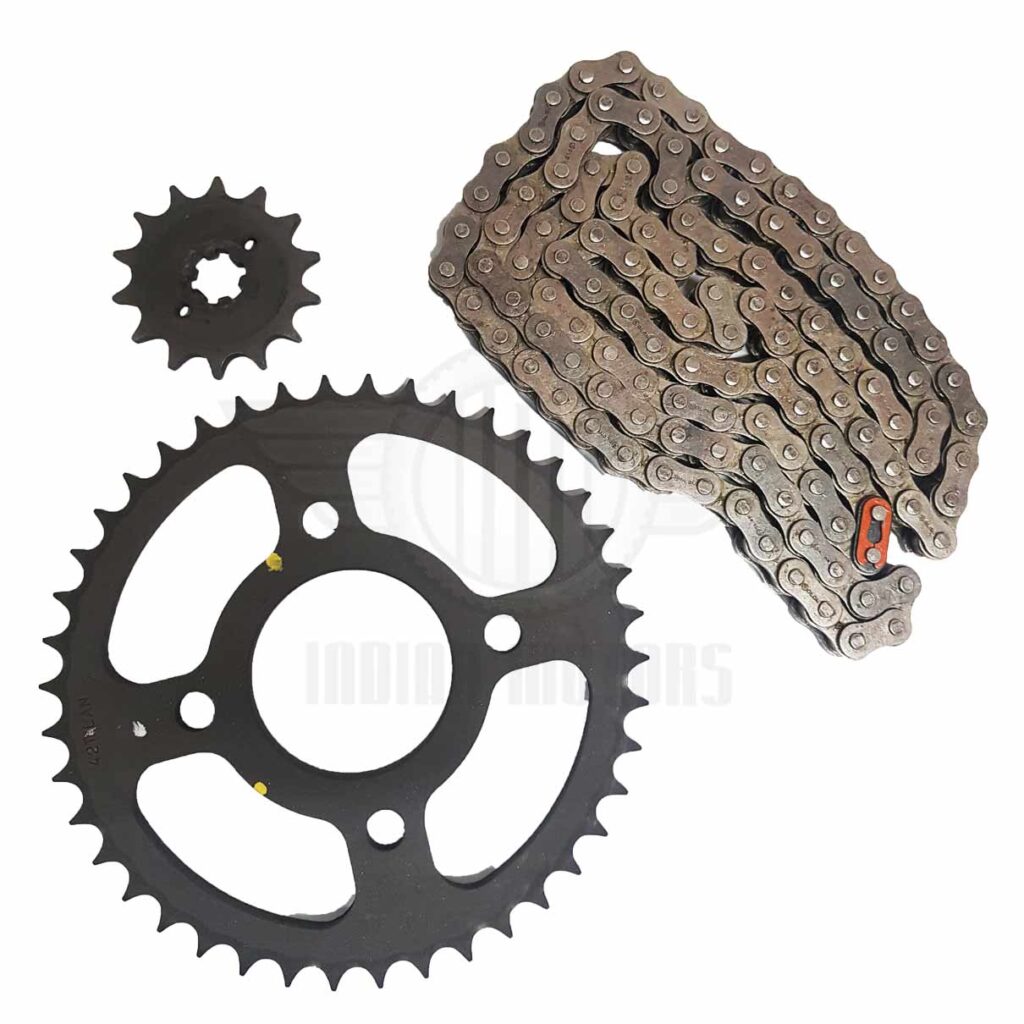 Juego Sprocket Pi On Cadena Original Discover Ug Bajaj Bajaj Matriz