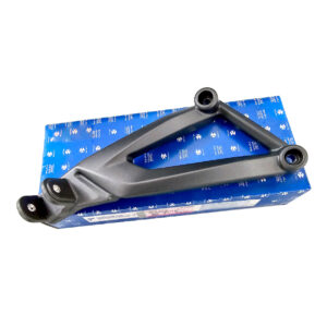 Soporte Base de Posapie Trasero / Color Grafito / Pulsar Ns 200 / Ns 160/ Bajaj - DERECHO