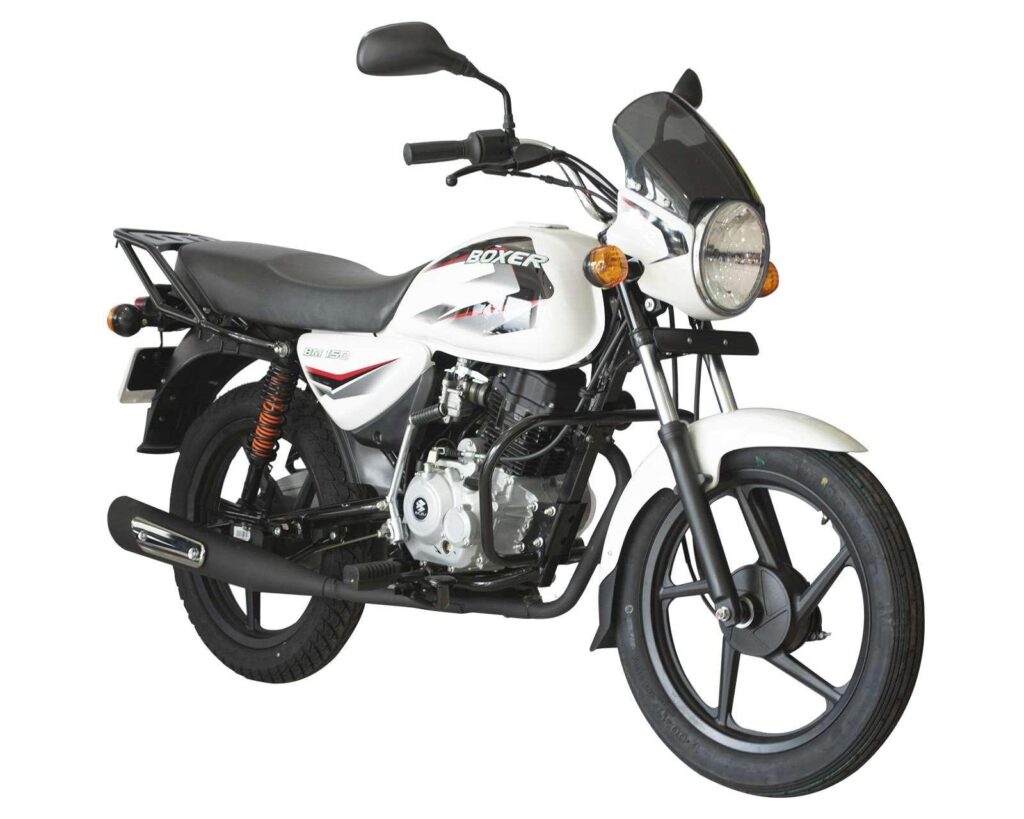 Motocicleta Bajaj Boxer 150 2024 Blanca (5 Velocidades) Bajaj Matriz