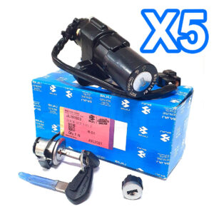 5 Kits de Juegos de Cerraduras Switch 3 en 1 Pulsar Ns 200 / FI / Ug / Pulsar Ns 400z / Bajaj