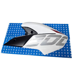 Lateral Tanque Derecho Blanco Moto Pulsar Ns 200 Ug Bajaj