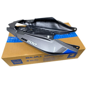 Cubierta Colin Trasero Gris / Azul Moto Pulsar Ns 200 Ug Bajaj