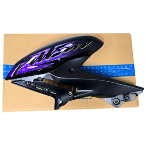 Cubierta Lateral Tanque Izquierdo Morado Pulsar N125 Bajaj